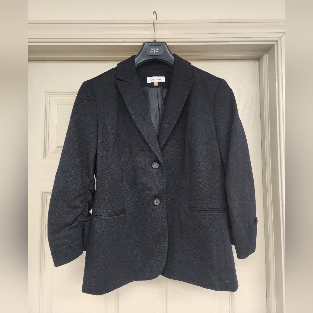 Calvin Klein Stretchy Black Blazer